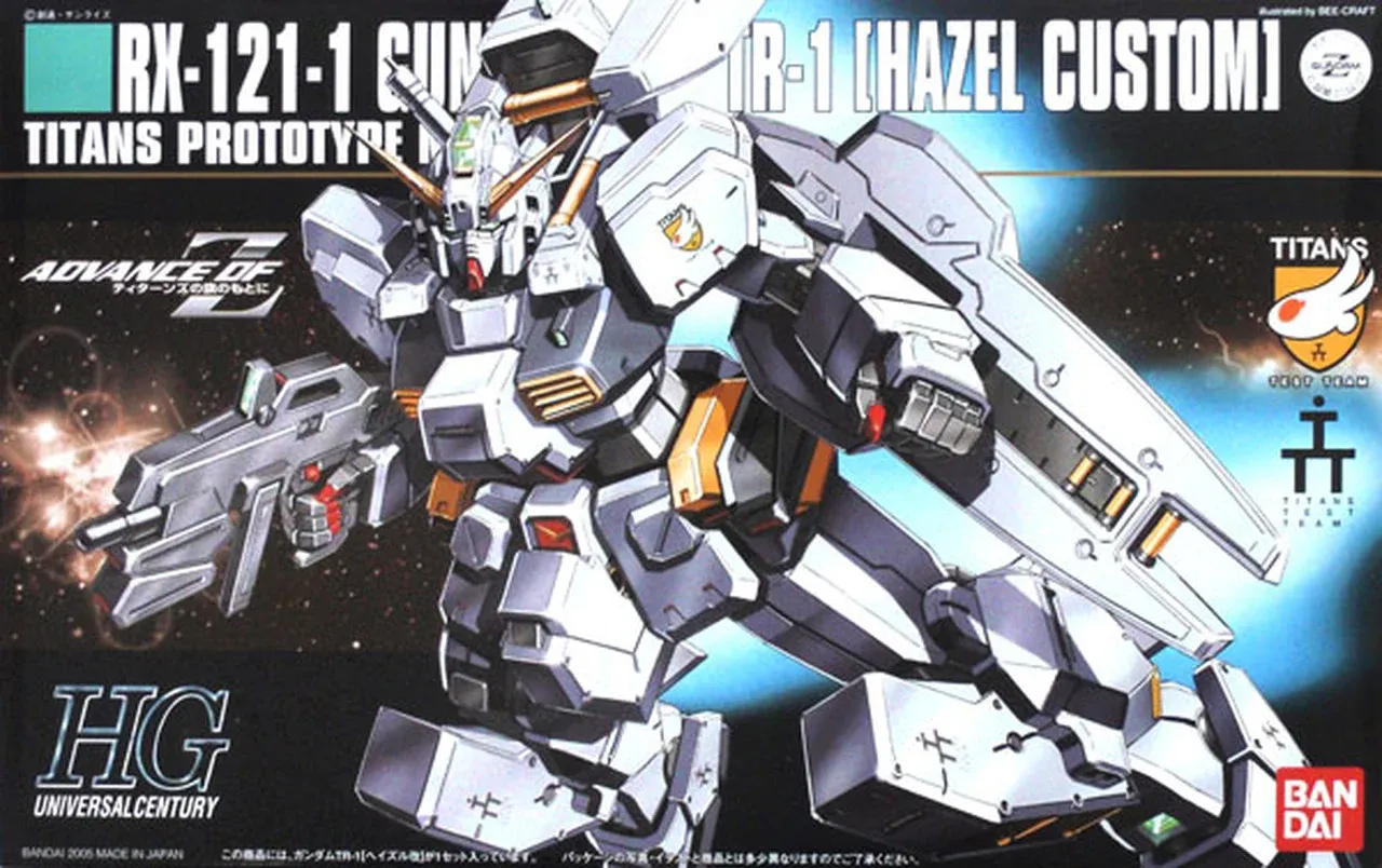 GUNDAM - HGUC 1/144 Hazel Kai RX-121-1 Gundam - Model Kit